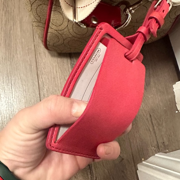 Coach Op Art Coated Canvas Duffel Bag Overnight Carry On Luggage - Picture 5 of 10